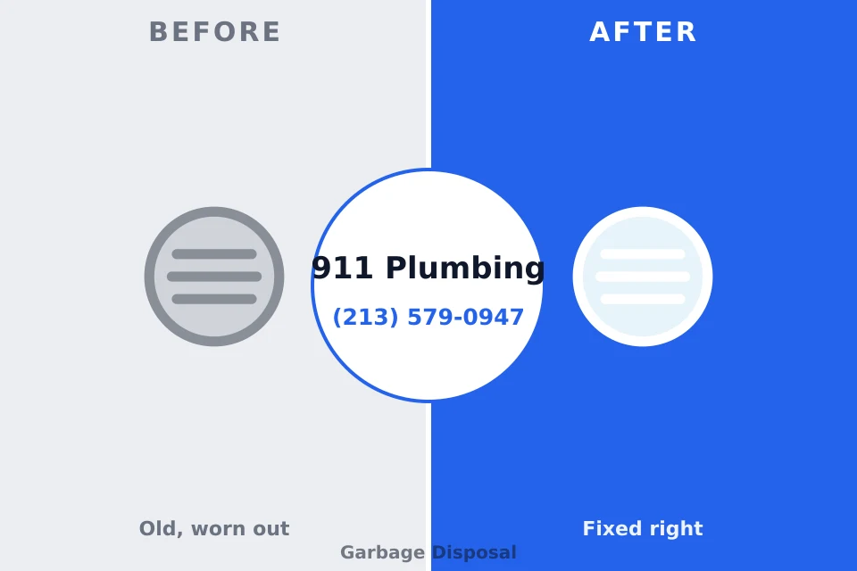 Before and after: plumbing company Oliver, PA